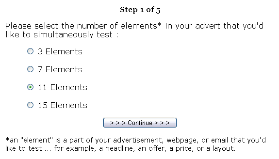 These are steps to using the tool for comparing ads with one another. 