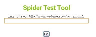 Easy to use website spider tool for content analysis